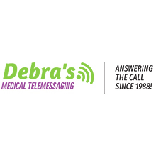 Debra's Medical Telemessaging logo
